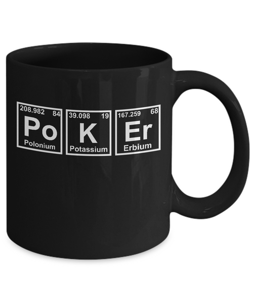 Poker Funny Chemistry Mug - 14,95 Funny Mugs