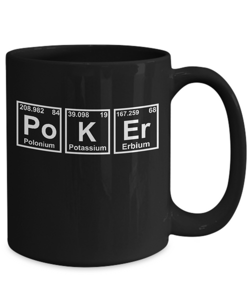 Poker Funny Chemistry Mug - 14,95 Funny Mugs