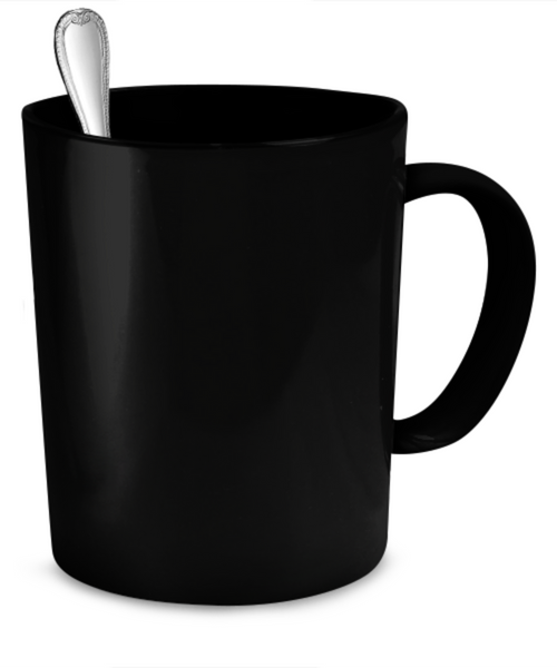 I Am Mantra Black Mug - 14,95 Funny Mugs
